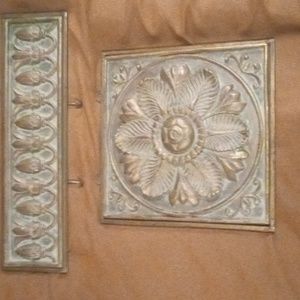 Antique Lotus Flower Wall Decor